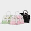Vintage Denim Handbag for Women 2025 Spring Summer Platinum Light Luxury High-end Fashion Trend Single Shoulder Crossbody Bag for Women