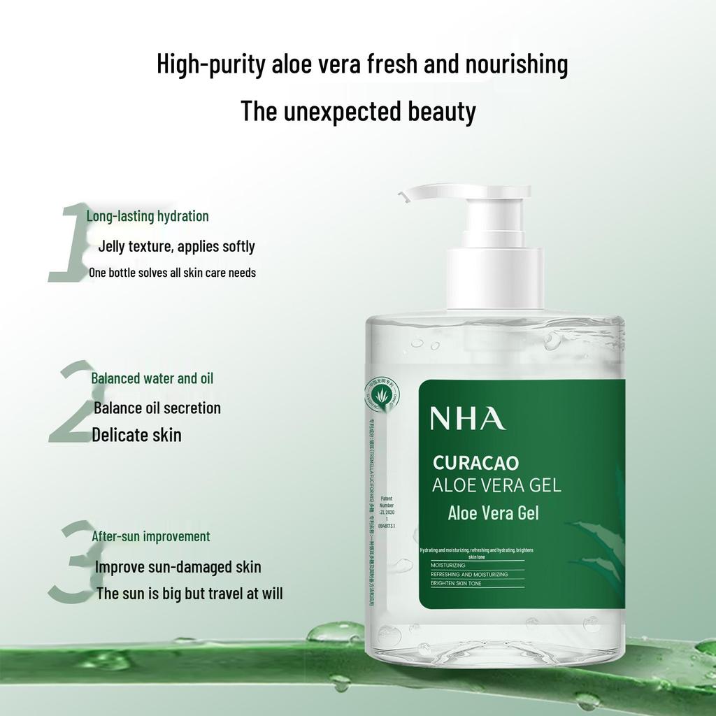 Hui Aloe Vera After-Sun Soothing & Hydrating Face Gel - Large Bottle
