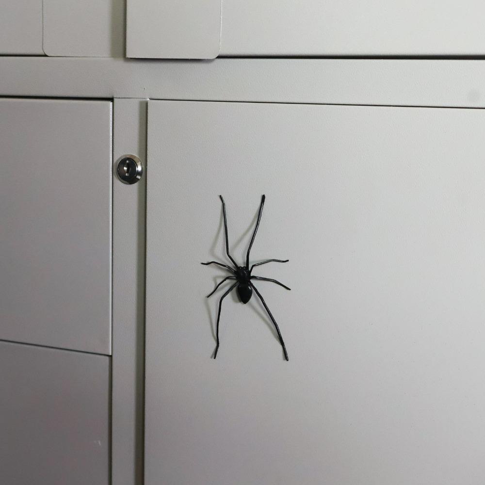 1 stuks/2 stuks Grote Spin Koelkastmagneet, Grappige Prank Horror Magnetisch Decor, Geschikt voor Keuken, Whiteboard, Kluisje Multi-Scene Decoratie