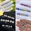 Price 1 Carat VVS Diamond Moissanite Earrings D Color 925 Sterling Silver Studs for Men and Women