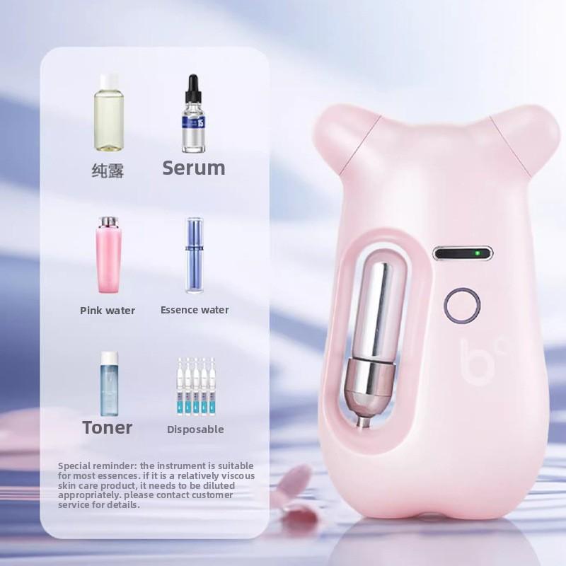 Oxygen Injection Instrument Household Active Oxygen High Pressure Sprayer Beauty Instrument Hydrating Beauty Salon Water Light Face Beauty Instrument