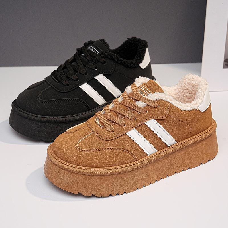 Winter neue Samt-Baumwollschuhe ins Studenten Lauf-Sportschuhe Warme Freizeitschuhe DY