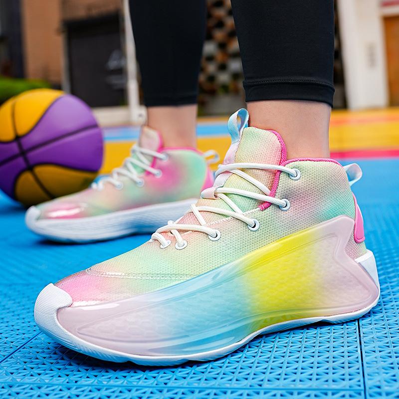 New Basketball Shoes Edwards 1st Generation Boys and Teenagers Sports Running Shoes Cement Actual Combat Shoes