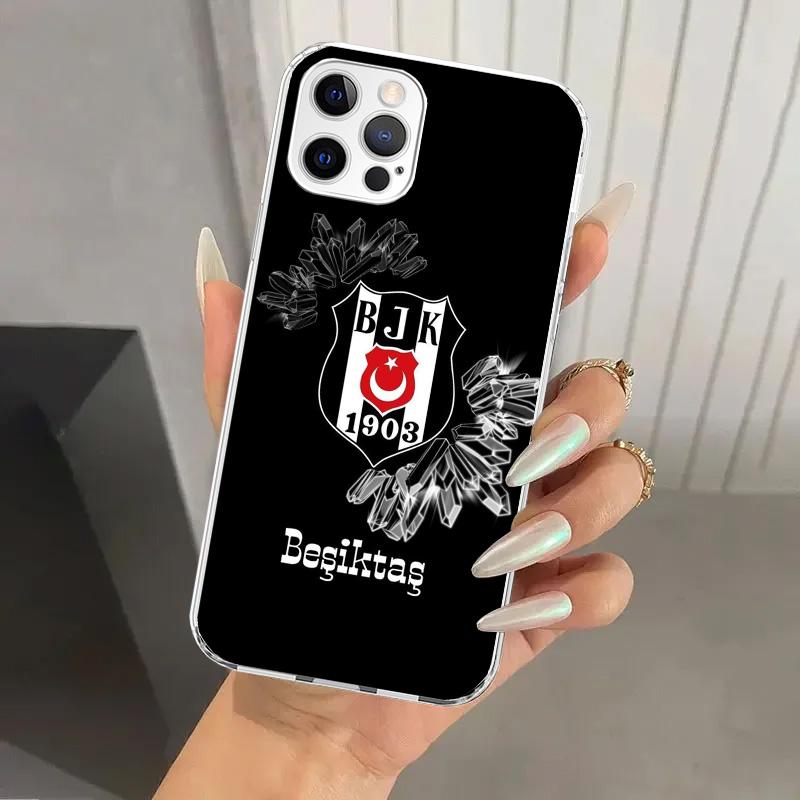

B-Besiktas B-BJK Чехол для телефона для Iphone 17 Air 16 15 Plus 14 13 Mini 12 11 Pro Max 16E 7 8 SE 2020 Мягкий чехол-накладка 17 Air iPhone 17 Pro