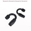 180 Degree AN4 AN6 AN8 AN10 Hose End Fitting Swivel Adapter High Strength Oil Cooler Connector for Workshop
