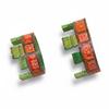 Hand-Painted Wooden Chowki Set of 2 | Indian Rajasthani Bajot Pedestal Stands | Decorative Flower Base for Pooja & Home Decor,Planter Stand