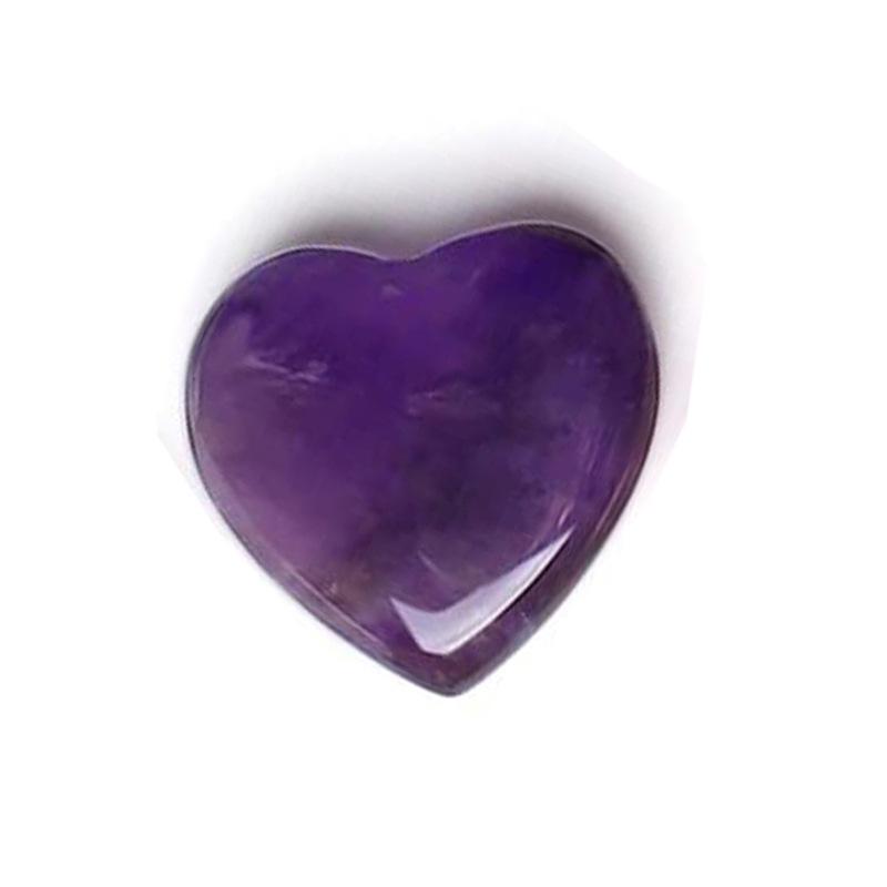 

10pcs Natural Quartz Love Heart Gemstones Chakra Healing Crystals Agate Mineral Specimens For Home Bedroom & Office Decor