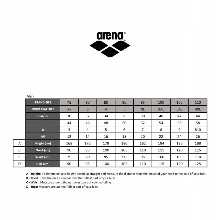 Y6114 ARENA Essentials Swim Briefs MEN'S SWIMWEAR 90 D6 UK36