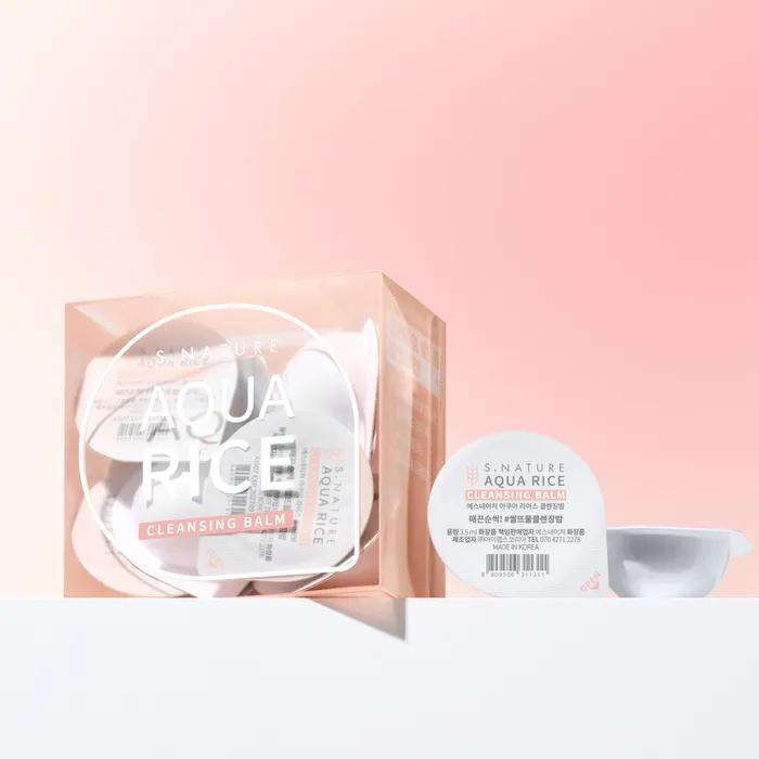 S.Nature Aqua Rice Cleansing Balm Travel Kit 3.5ml 10-Pack