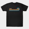 Men Black Print T-shirt Goose - Retro Sunset No-Cut Transfer Paper Print Cotton Tshirt