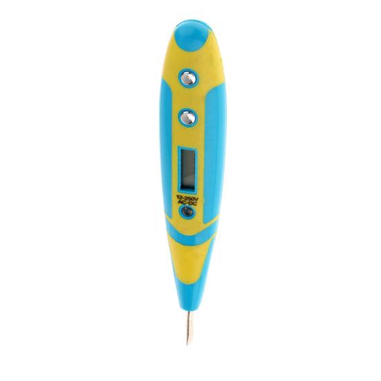 12-250V AC DC Non-Contact LCD Display Electric Voltage Tester Detector Meter Pen
