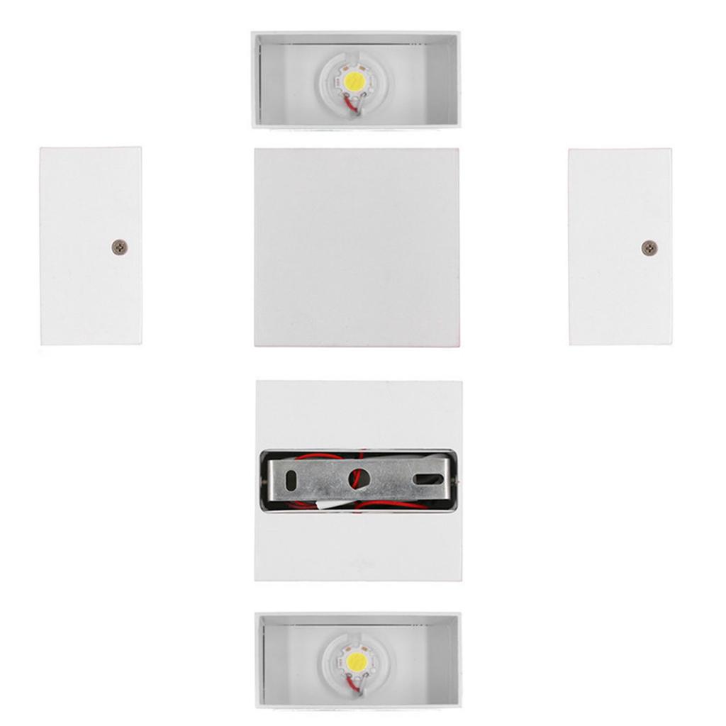 LED Wall Lights Multifunction Innovative Aluminum Wall Mounted Lamp for Bedroom Living Room Hallway