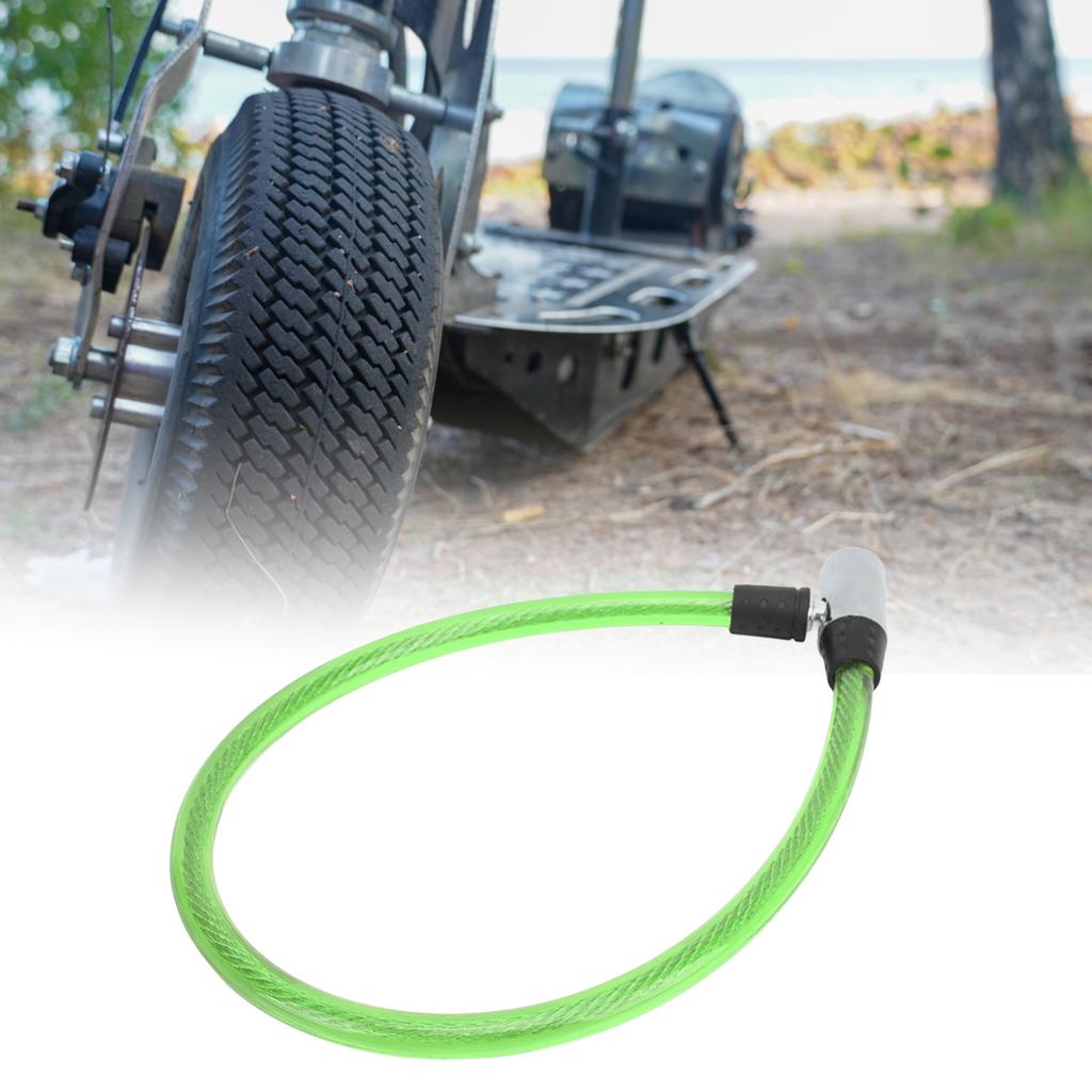 Bike Lock Cable Sturdy Steel Wire Portable Wide Application Easy Cable Lock for Bike Motorcycle Gate