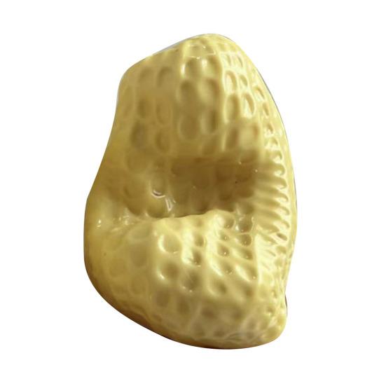 

Pinch Toy with Peanut Shape Stress Relief Toy Soft Squeeze Sensory Fidget Toy Non-Sticky Desktop Ornament for Kids Adults B