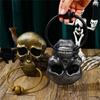 3D Skull Door Knocker Wall Hanging Decoration Gothic Skeletons Head Skull Art