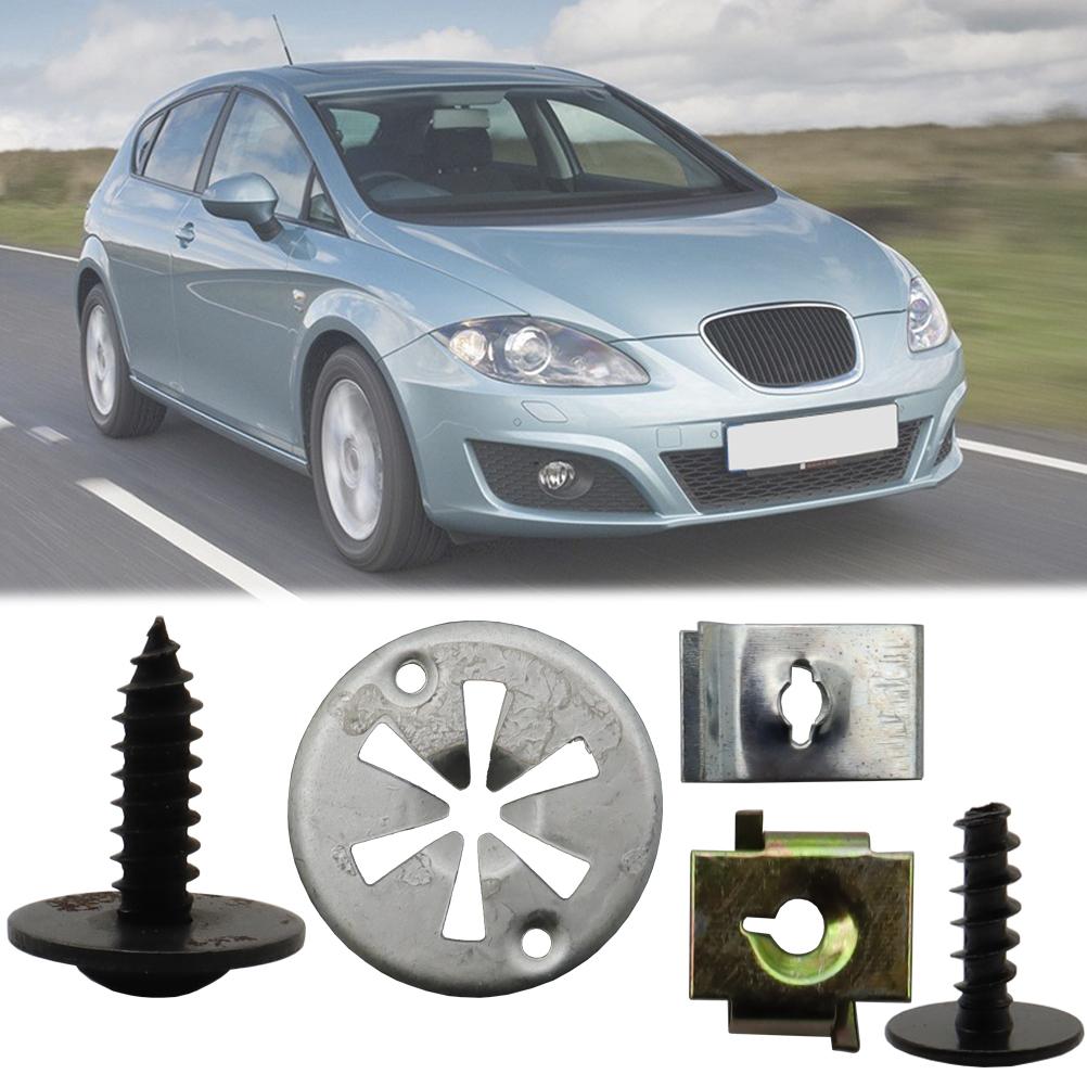 32PCS/Set For VW Golf MK4 Bora A3 Car Engine Undertray Cover Clips Car Bottom Splashguard Shield Fastener Retainer Screw