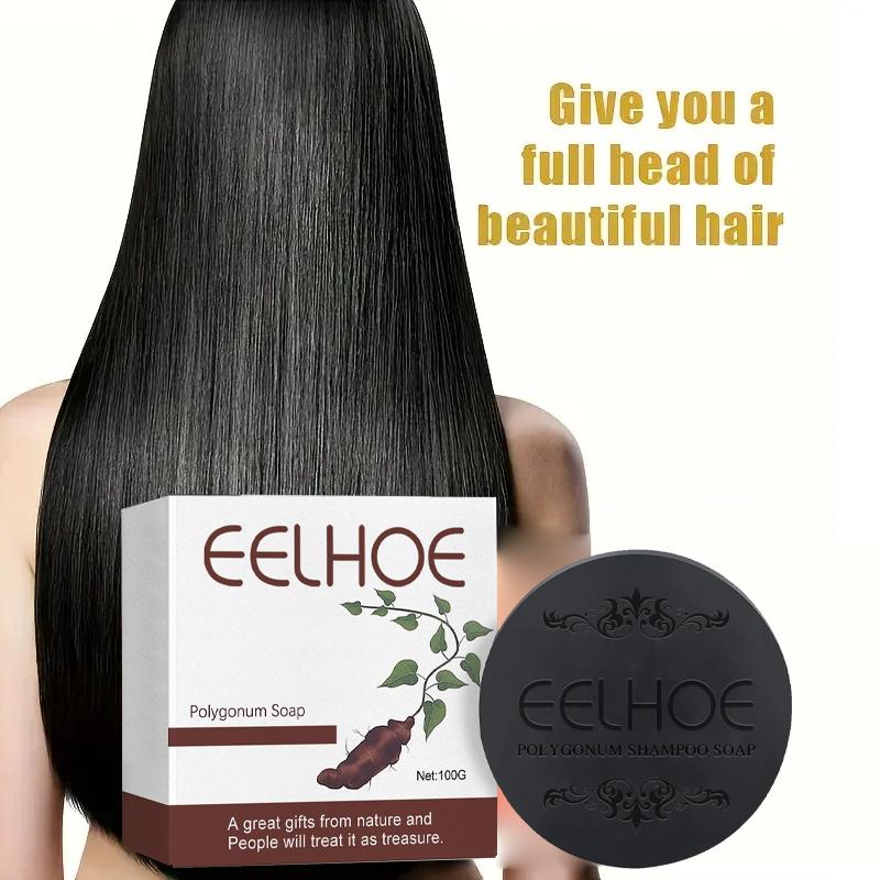 Polygonum Multiflorum Thunb Superseife Shampoo Kaltverfahrenseife Shampoo-Bar Reines Pflanzenshampoo Haarkur