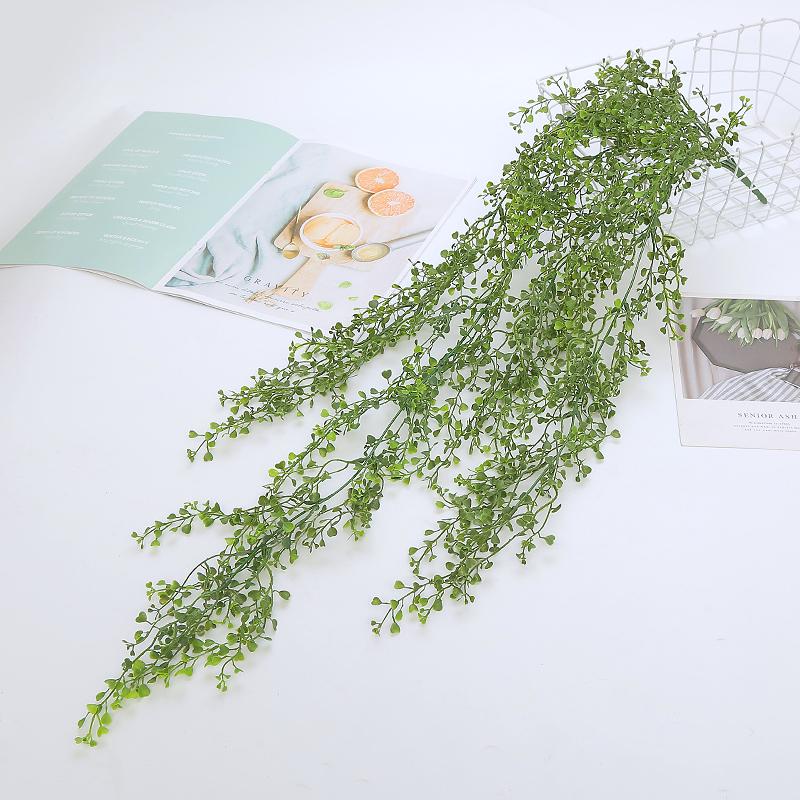 Artificial Greenery Wall Basket with Hanging Vines