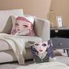 Minimalist modern style PParadise Kiss Cushion Cover Linen Pillow Case Soft Breathable Protective Couch Room Decoration