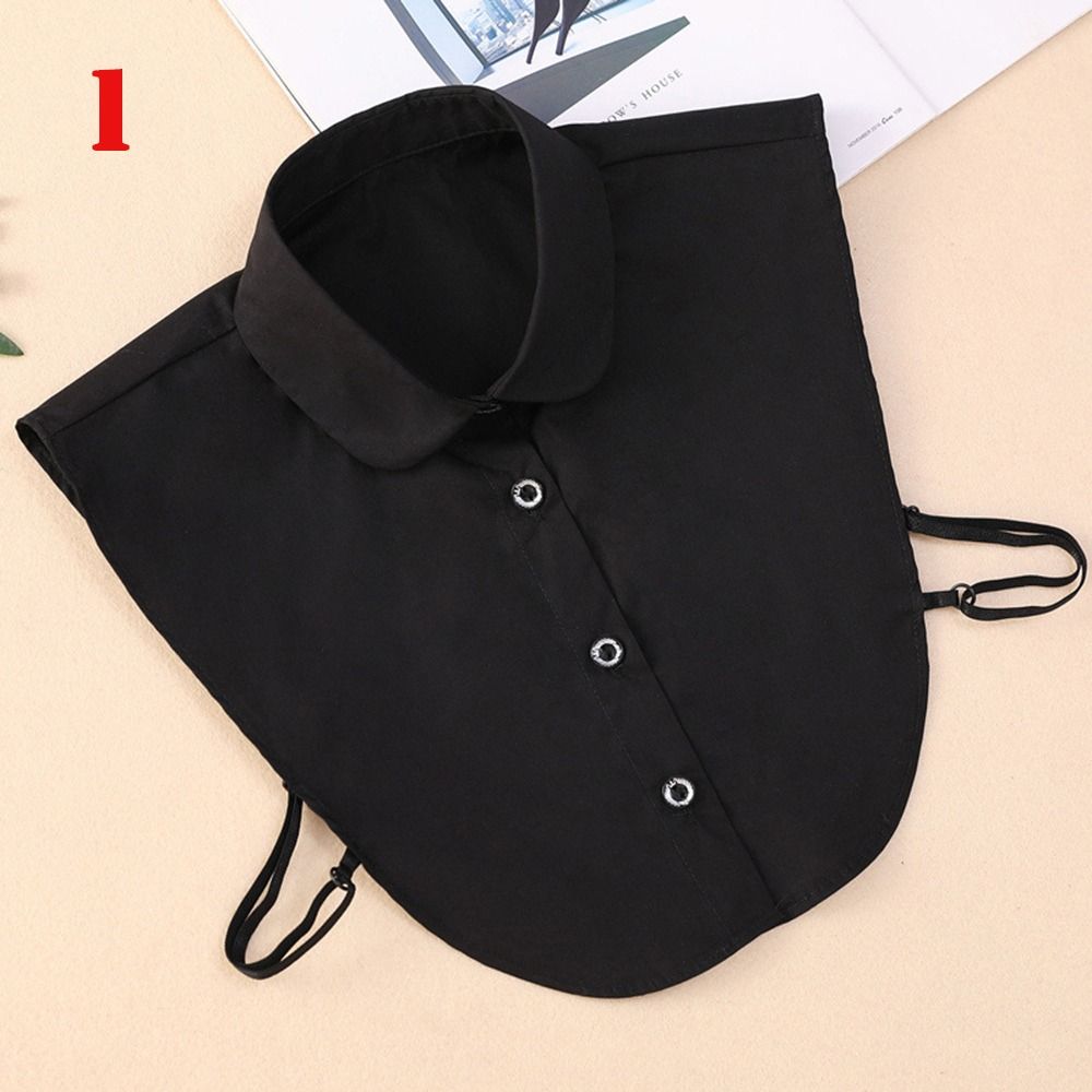 1 Stück Bunter Revers-Falschkragen Vintage Abnehmbarer Hemdkragen für Damen Bluse Pullover Falscher Kragen Revers Oberteil Halsbekleidung Krawatten