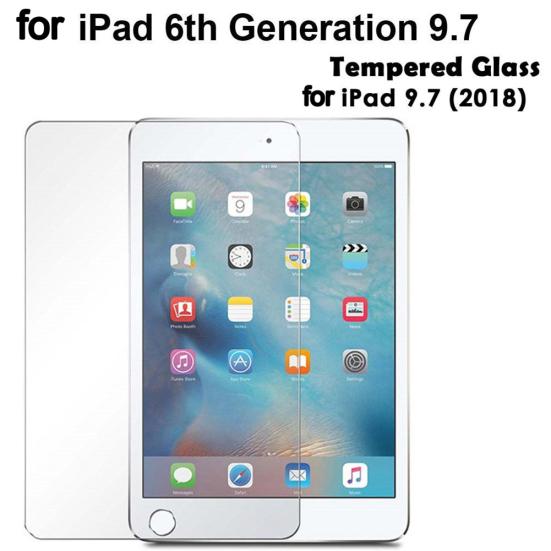Gehärtetes Glas Display für iPad 9.7in Schutzfolie 2018 6. Gen A1893