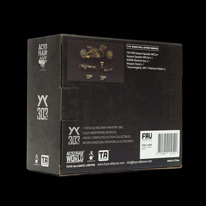 Acid Rain World FAV-A90 Serpent Speeder MKL2m Acid Rain World 1/18 Scale Painted Articulated Military Figure (The Last Line of Defense) TOYS ALLIANCE