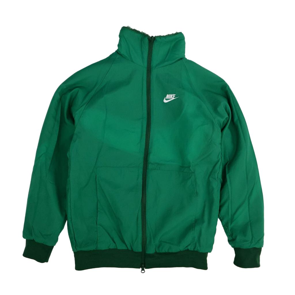 Nike Big Swoosh Reversible Boa Jacket "Gorge Green"