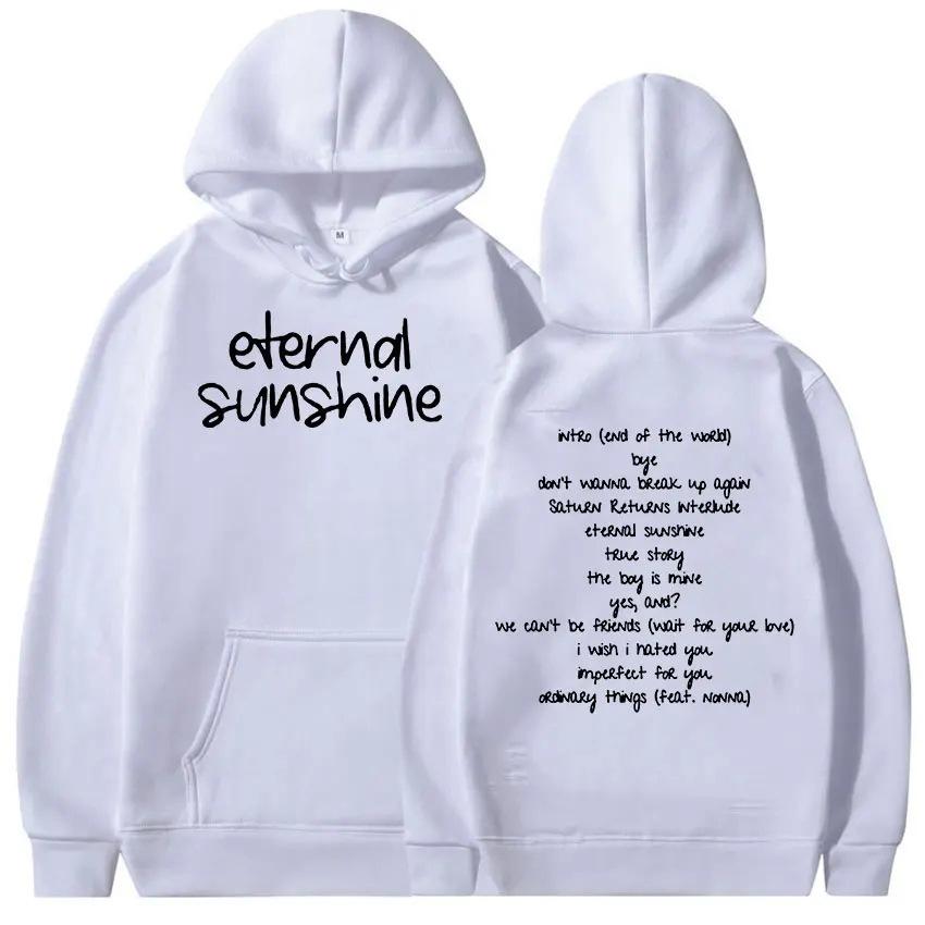 Ariana Grande Eternal Sunshine Nové album Mikina Podzim Zima Fleece Streetwear