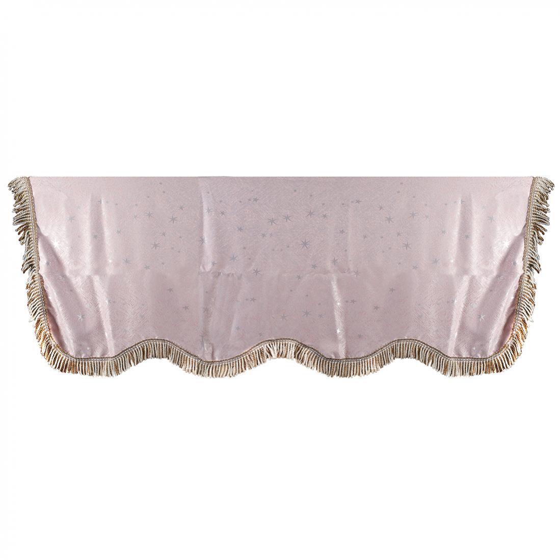 

Половина крышки Pleuche Tassel 88 Клавиатуры Вертикальное электрическое пианино Пылезащитный чехол Водонепроницаемая защитная сумка розовый