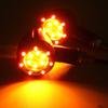 2 Stk Universal Rear Turn Motorsykkel LED Kjøresignal Bremse Stopp Safe Lights