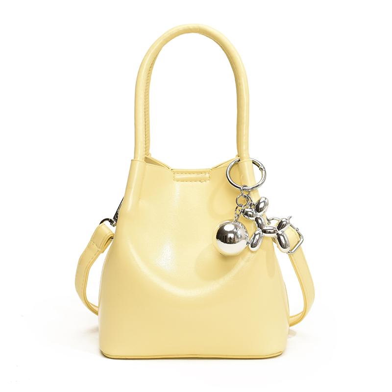 Women's PU Leather Shoulder Bag Mini Crossbody Bags Retro Simple Manual Small Square Korean Cute Versatile Female