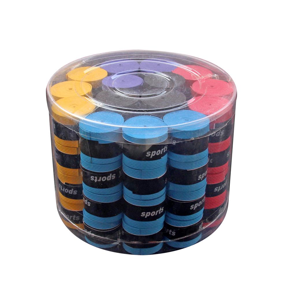 60 Pcs Sport Fishing Rods Over Grip Wrap Your Racquet Badminton Racket Grips Sweatband Sweat Absorbent Grip for High Performance