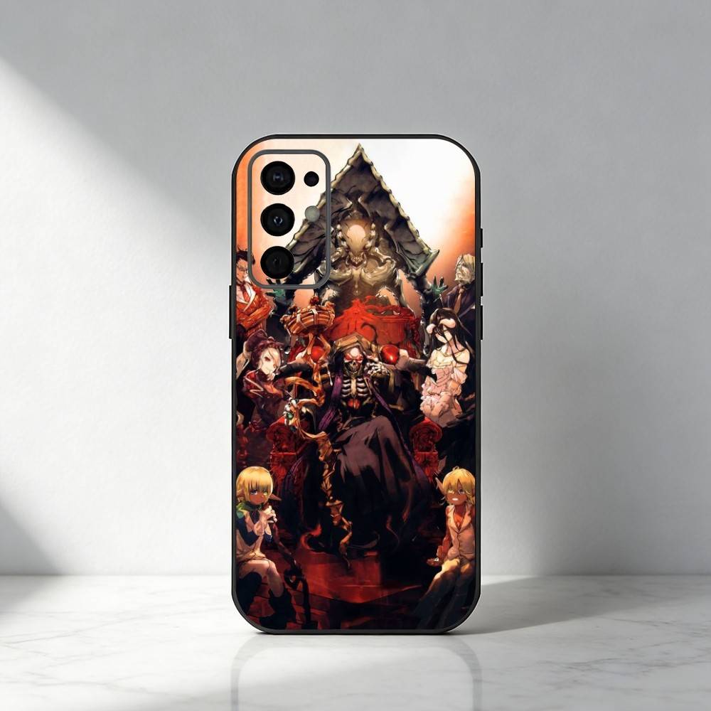 Anime O-Overlord  Phone Case For Samsung S25,S24,S21,S22,S23,S30,Ultra,S20,Plus,Fe,Note,5G Black Cover