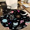 1pc Cosmic Symbols Chair Carpet for Office - Durable, Ideal for Chair Mats, Stylish & Functional Decorative Rug Yy260203036