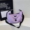 Geantă casual simplă din pânză tip gălușcă, nouă, geantă de mână ușoară, geantă de umăr, geantă crossbody pentru călătorii, sport, fitness