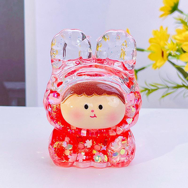 Cartoon Mini Cute Doll Blind Bag Desktop Car Decorations Children Toys Creative  Diy Home Decoration Accessories Gifts