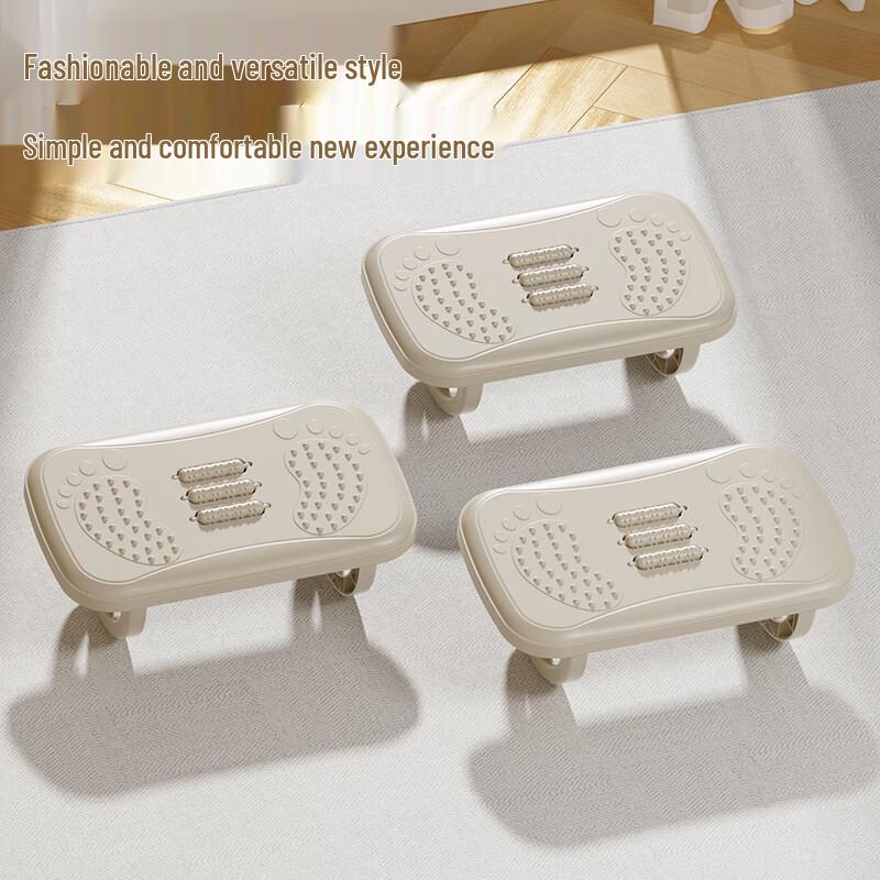 Luzhiyuan Rocking Solid Wood Under-Desk Footrest