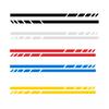 2PCS Stripes Sticker Rearview Mirror Decal For Mercedes Benz A B C E CLA S V R ML AMG W176 C117 W205 W204 W213 W212 C253 Decal