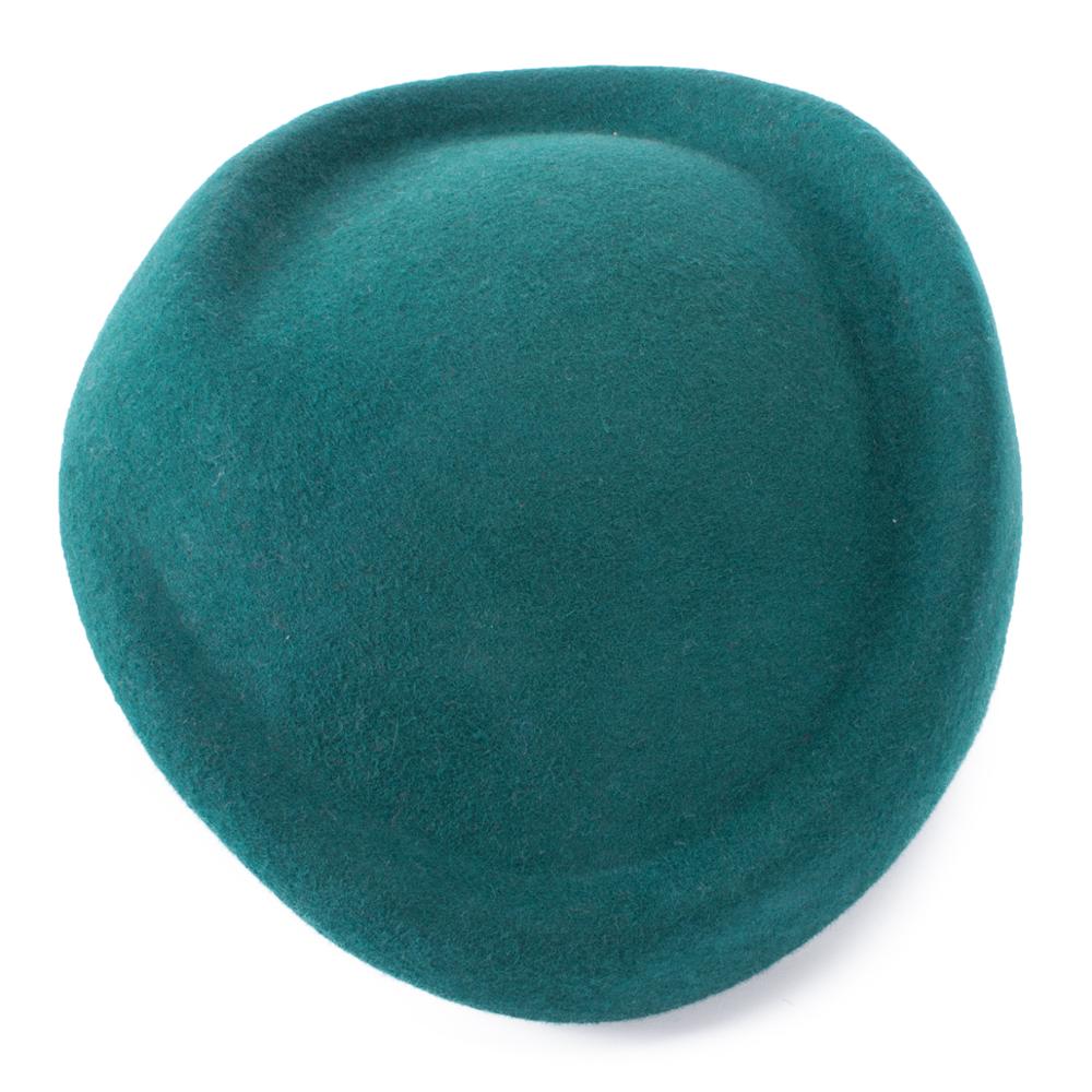 Winter Beret Hats for Women Fascinator Pillbox Hat Wool Felt Cocktail Hat Body Base DIY Headpiece A129