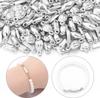 50 Stück CCB Charms Kunststoff Doppel-Loch Charms Verbinder Für Schmuckherstellung DIY Handgemachte Armbänder Halsketten Anhänger Zubehör