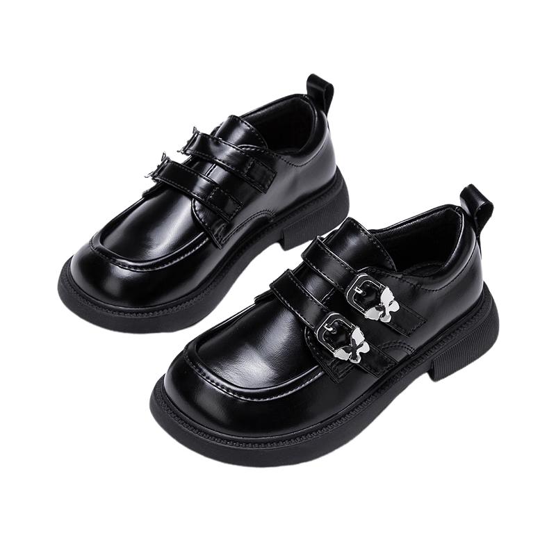 Girls British Style Soft Sole Princess Shoes 28
