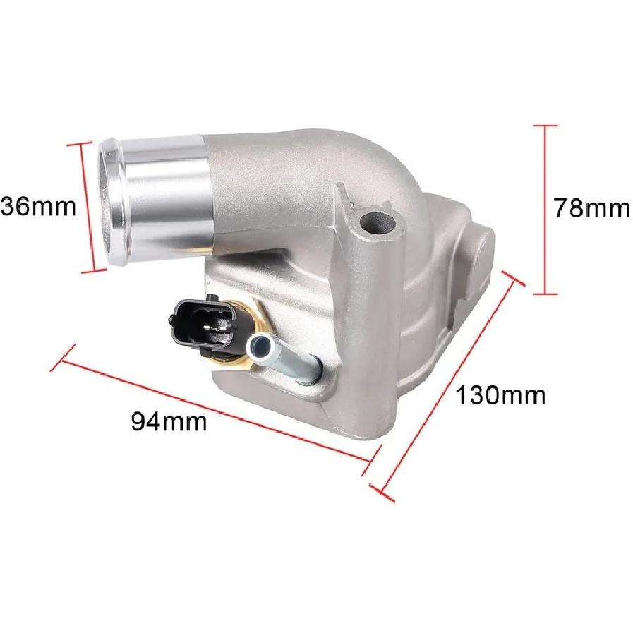Alloggiamento Termostato Raffreddamento Motore + Sensore 24456401 Per Opel Vauxhall Astra Zafira A Vectra B C Signum 1.8 16V 1.8L X 18XE Z18XE
