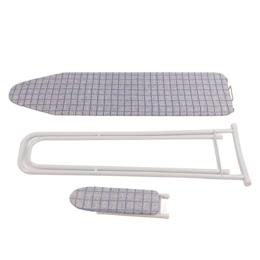 42 Inch Foldable Tabletop Ironing Board with Iron Rest Stable Large Ironing Board With Fixed Sleeve