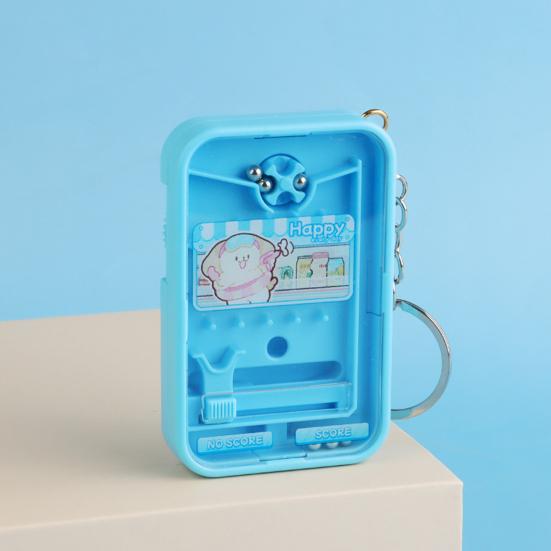 Boredom Relief Game Machine Bead Catching Keychain, Mini Toy for Keychain Stress Relief, Schoolbag Backpack Charm, Gift Kids Adults Decoration