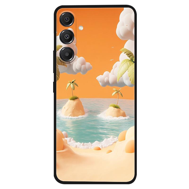 For Samsung A56 Case Silicone Luxury Space Soft Bumper for Samsung Galaxy A36 A26 A56 A16 4G 5G Phone Cover TPU Funda Fashion