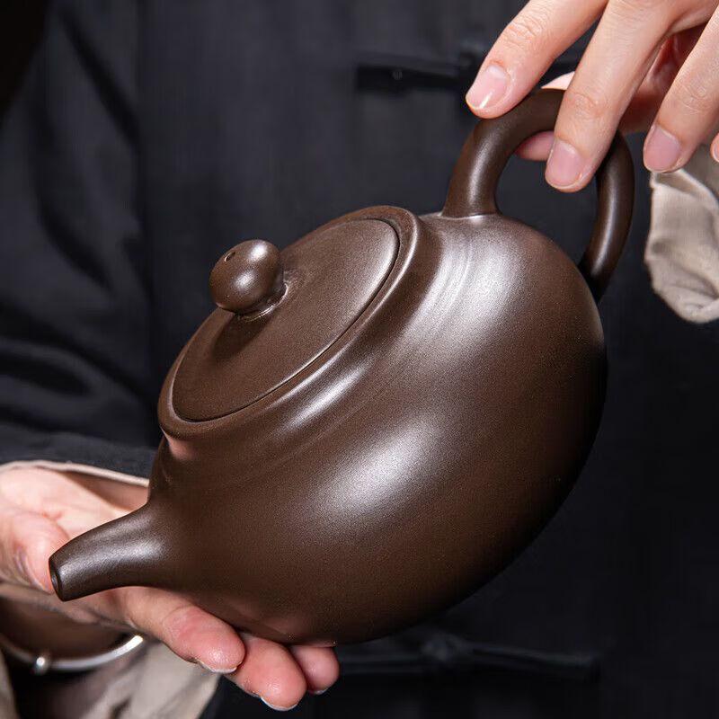 Qianyu Light Luxury Zisha Handmade Teapot