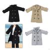 1/ Figure Clothes Miniature Clothing Trench Coat Trendy Costume Accessories for 6" Female Figures
