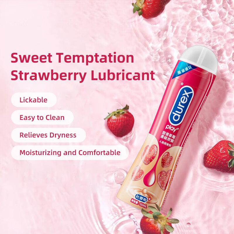 Durex Sweet Temptation Strawberry Personal Lubricant 50ML 1pc