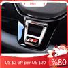2026 New For VW VOLKSWAGEN Chrome Car Steering Wheel Decoration Cover Trim Accessories For Volkswagen VW GTI Polo Golf Passat Ti