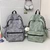 Schoolbag1011 summer new trendy Korean version large capacity college style student schoolbag leisure travel outdoor couple backpack